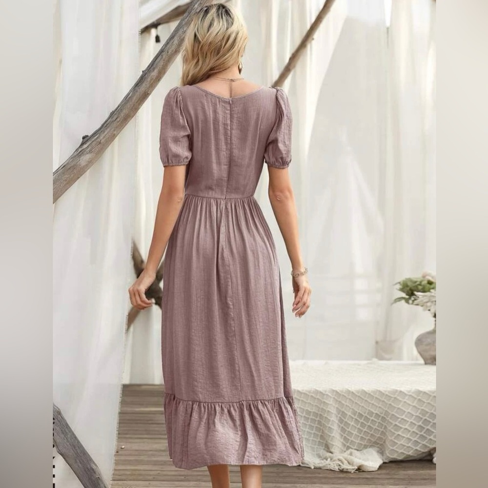 Beautiful Dusty Pink Dress - Picture 4 of 4